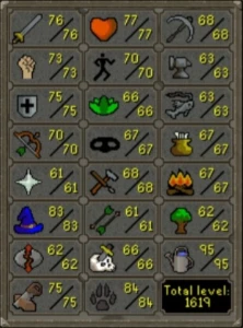 OSRS ACC|Level 93|283 Quest Points|396 Achievements
