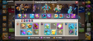 Cv18 Semi Full - 14 Equipamentos Full - Transfiro Para Email - Clash of Clans