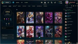 Conta de LoL Gold 290 skins + - League of Legends