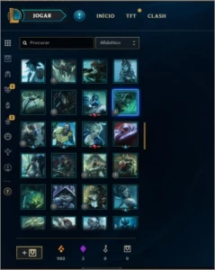 Conta de LoL Gold 290 skins + - League of Legends