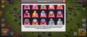 Clash Of Clans Cv 12, 90% Full, Com Skins E Level 140