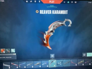 Conta valorant com karambit