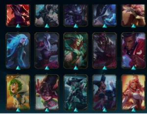 Conta de lol nivel 308 com 103 skins - League of Legends