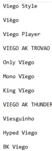 Nicks do Viego - League of Legends LOL