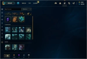 Conta LOL Level 200+    18K~EA    1400RP - League of Legends