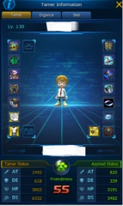 Conta end game NADMO Omegamon - Digimon Masters Online