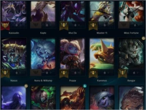 CONTA D4 MMR d1/d2 - League of Legends LOL