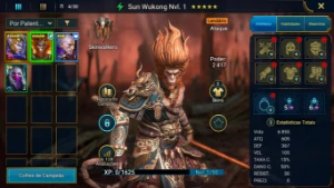 Conta Raid Shadow Legends Com Sun Wukong + Deliana - Outros