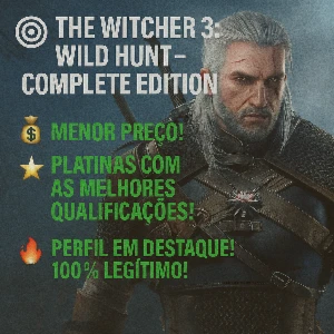 The Witcher 3: Wild Hunt - Complete Edition - PLATINA(PS4/5)