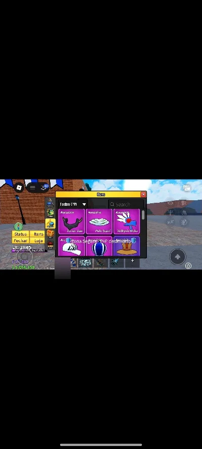 3 conta de blox fruits raras tudo explicado na descrição - Roblox