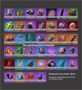 Fortnite conta skin raras