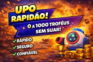 [Promo] Upamos Seus Brawler Até 1000 Troféus - Brawl Stars