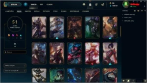 Conta diamante 2 - League of Legends LOL
