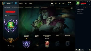 Conta diamante 2 - League of Legends LOL