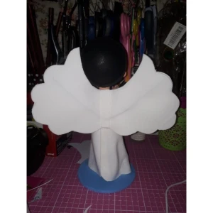 Anjinho 3D em EVA para decoração de batizado - Artesanato e Personalizados