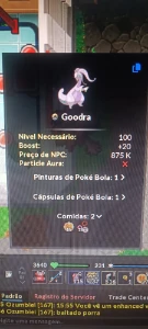 Conta wingeon 231 servidor mystic - PokeXGames PXG