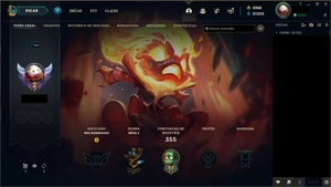 Conta LOL 91 skins e 4k de RP - League of Legends