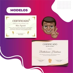 Criação de Arte para Certificado Envio em 24 Horas - Outros