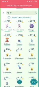 Conta Pokemon Go Level 70 - Pokémon