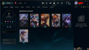 Conta Platina 4 - 53%WinRate **Full Acesso**  - League of Legends LOL