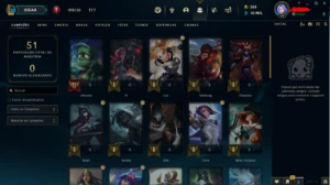 Conta Platina 4 - 53%WinRate **Full Acesso**  - League of Legends LOL