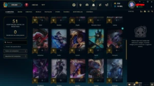 Conta Platina 4 - 53%WinRate **Full Acesso**  - League of Legends LOL