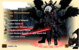 Conta AQW 15 anos, Member, Upholder, Chronomancer, 8 Baús - Adventure Quest World