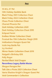 Conta AQW 15 anos, Member, Upholder, Chronomancer, 8 Baús - Adventure Quest World