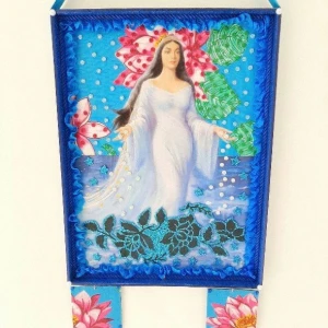 Estandarte de Santo - Iemanjá - Artesanato e Personalizados