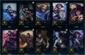 CONTA PLATINA SUPER BARATA - League of Legends LOL