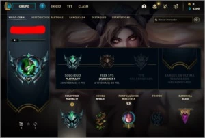 CONTA PLATINA SUPER BARATA - League of Legends LOL