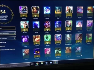 3 contas Pelo preço de uma ! - League of Legends LOL