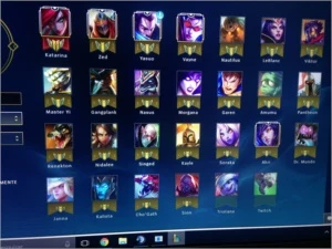 3 contas Pelo preço de uma ! - League of Legends LOL