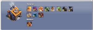 CV15 MUITO UPADO | COM PASSE - Clash of Clans