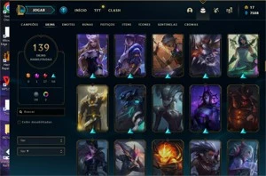 Conta lol Main Diana Gold - League of Legends
