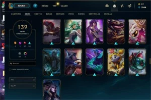 Conta lol Main Diana Gold - League of Legends