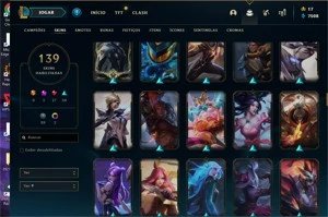 Conta lol Main Diana Gold - League of Legends