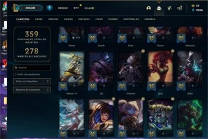 Conta lol Main Diana Gold - League of Legends