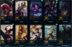 Conta Lol Platina 1 Mmr alto - League of Legends
