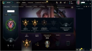 Conta League of legends  gold 3 LOL