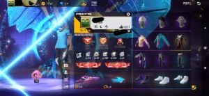 Conta nível 72, 11k de like, barbinha, sombra roxa - Free Fire