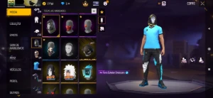 Conta nível 72, 11k de like, barbinha, sombra roxa - Free Fire