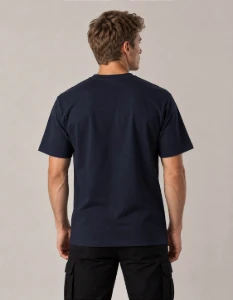 Camiseta Azul Marinho Bull Terrier - Artesanato e Personalizados