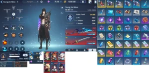 V>Conta Solo Leveling: Arise+Level 60 + 716Tiros+70KCristais - Outros