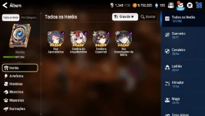 Conta Epic Seven - Outros