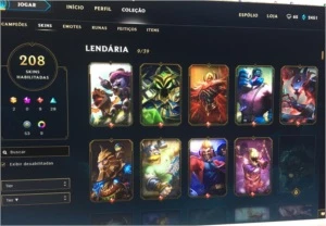 Conta League of Legends LOL