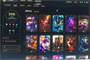 Conta League of Legends LOL
