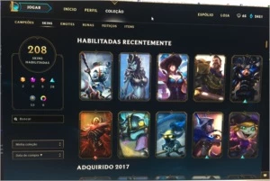Conta League of Legends LOL