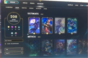 Conta League of Legends LOL