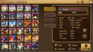 Summoners wars - LD Cadiz / Tricaru + Dot / 18 nat5* / 70 6*
